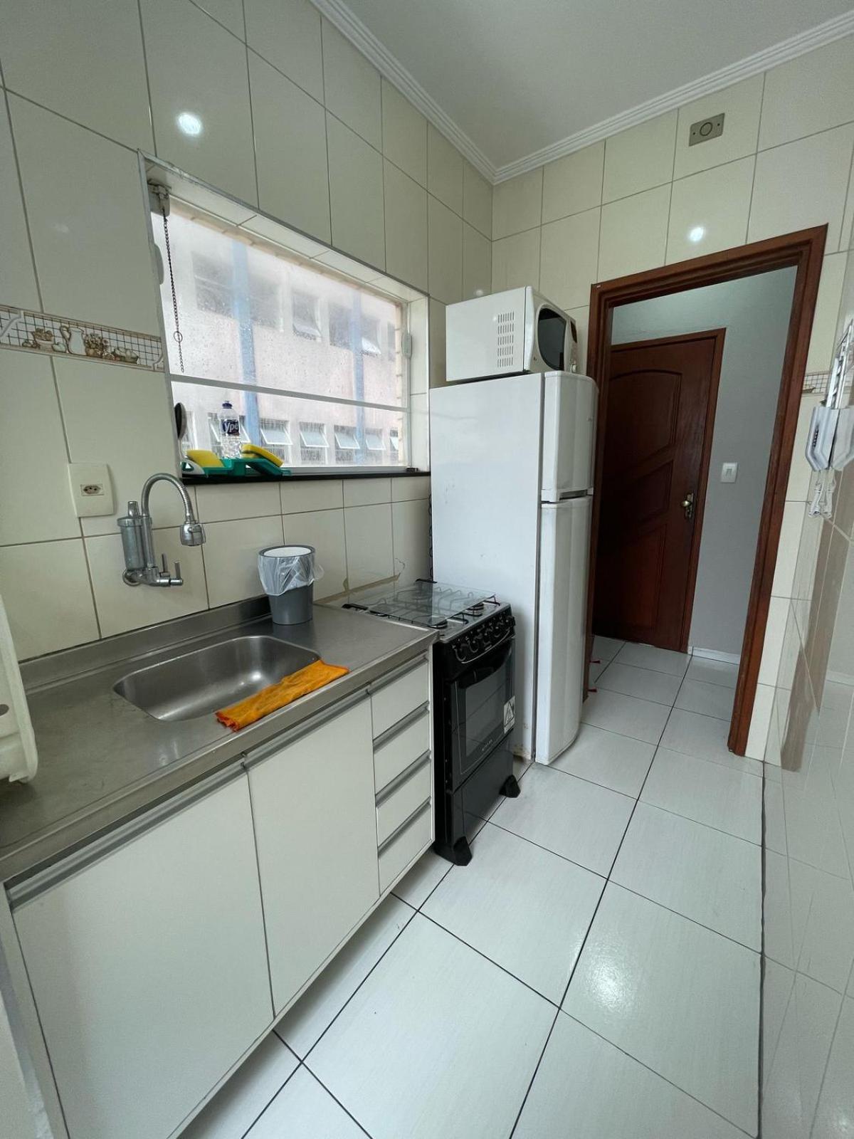 Apartamento Frente Ao Mar Em Santos Exterior foto